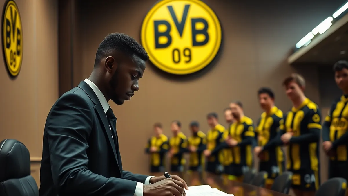 Karim Adeyemi verlässt Dortmund für Barcelona – Vertrag bis 2031