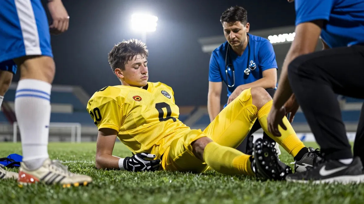 Der BVB-Neuzugang Konstantinos Karetsas musste nach Kreislaufproblemen in seinem CL-Debüt gegen Villarreal ins...
